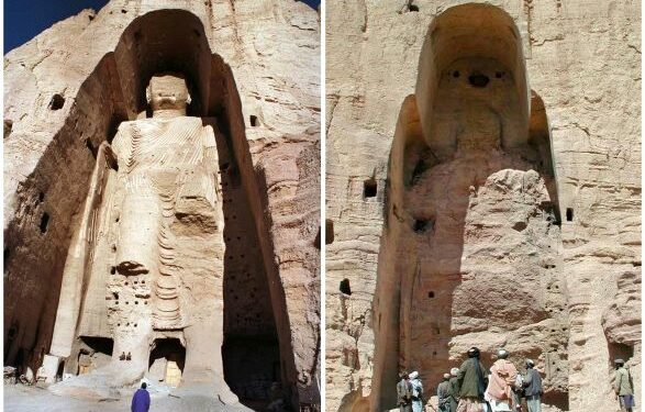 Bamiyan-Buddha.-Before-and-after-destruction.-Washington-Post-587x375