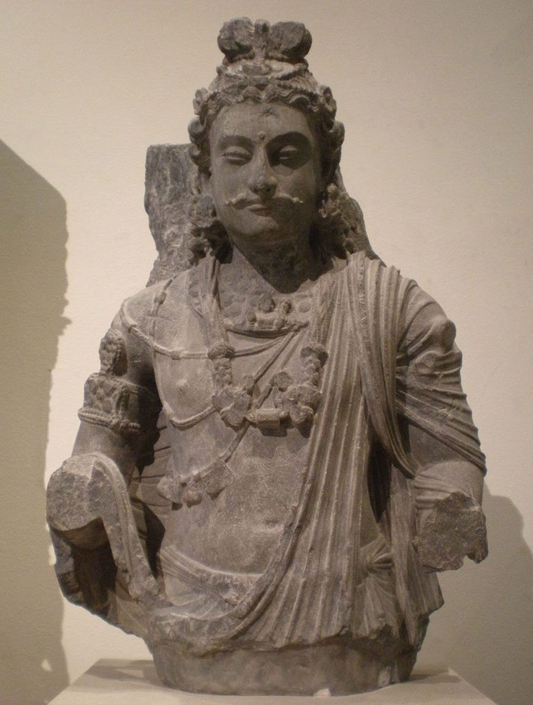 Bodhisattva-Maitreya-ce-Gandhara-Pakistan-Kushan-dynasty