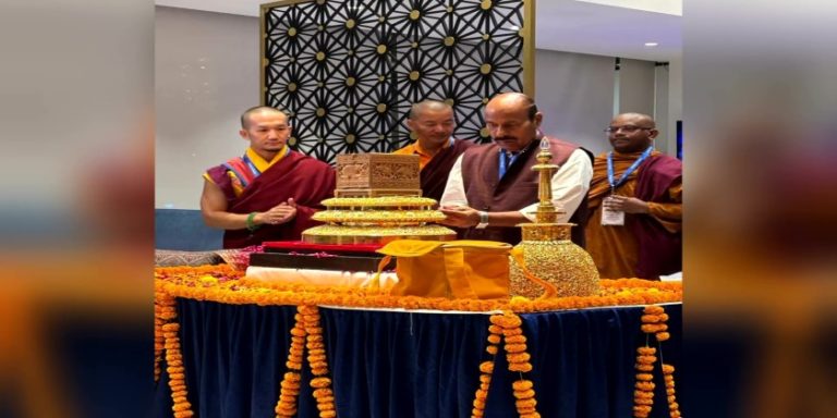 India sends Lord Buddha’s relics to Bhutan (1)
